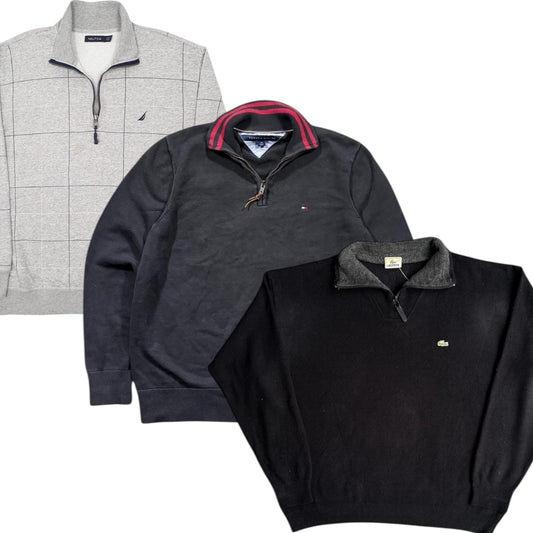 Mixed brand 1/4 Zip sweaters