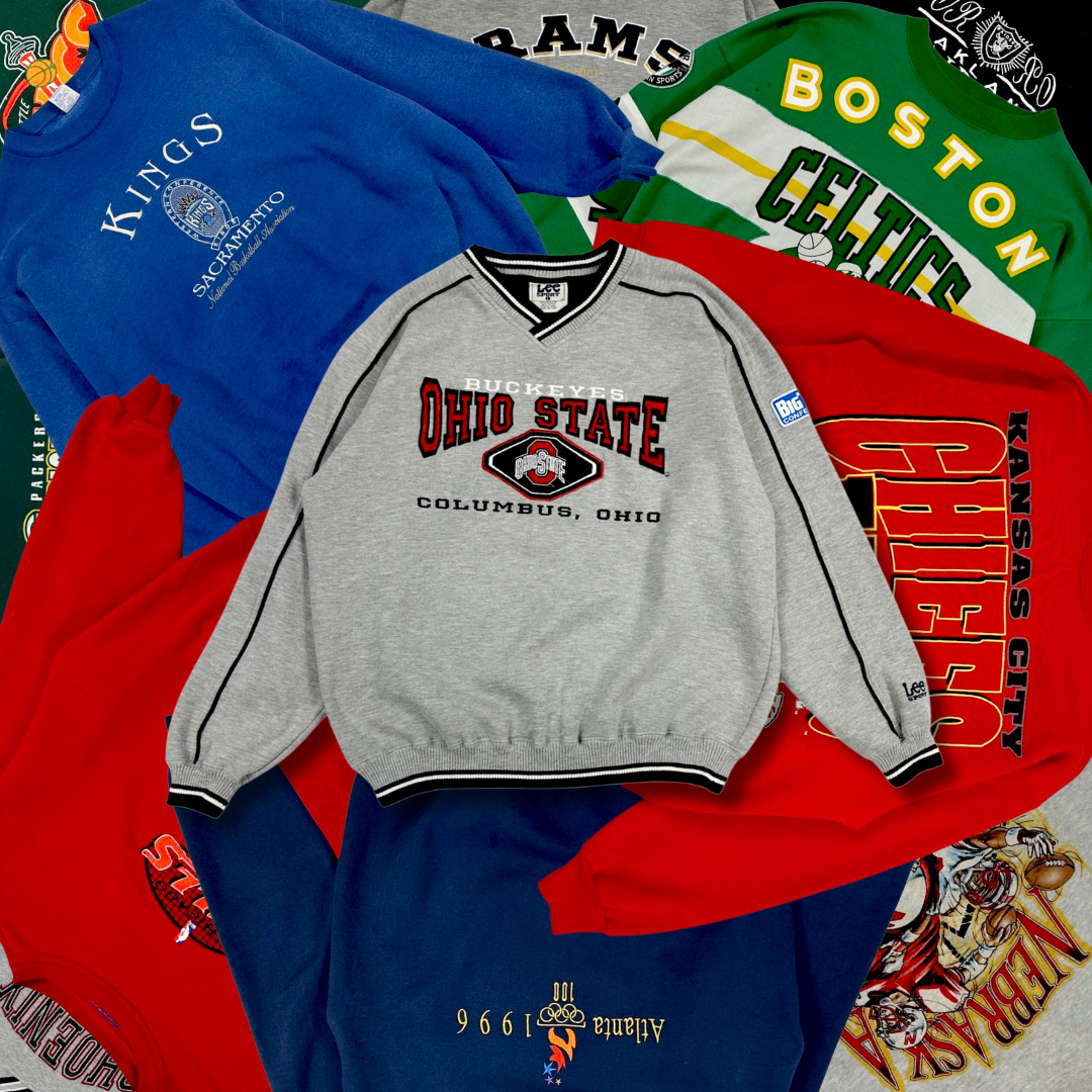Vintage sports sweatshirts hotsell