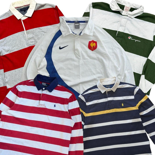 Branded rugby polo