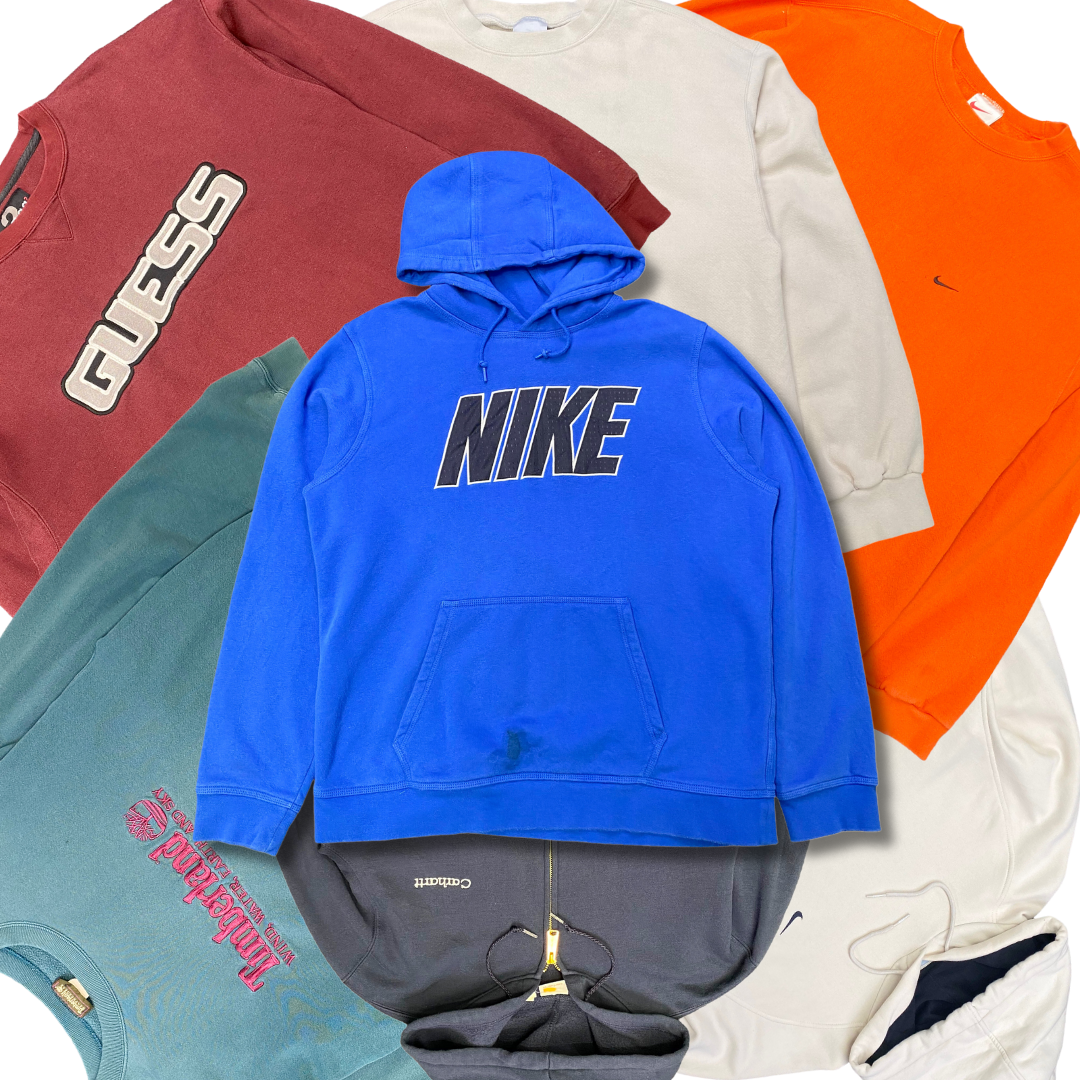 Branded sweatshirts + hoodies