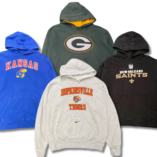 Vintage sports hoodies hotsell